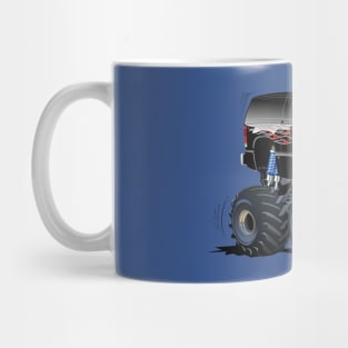 Cartoon monster truck Mug